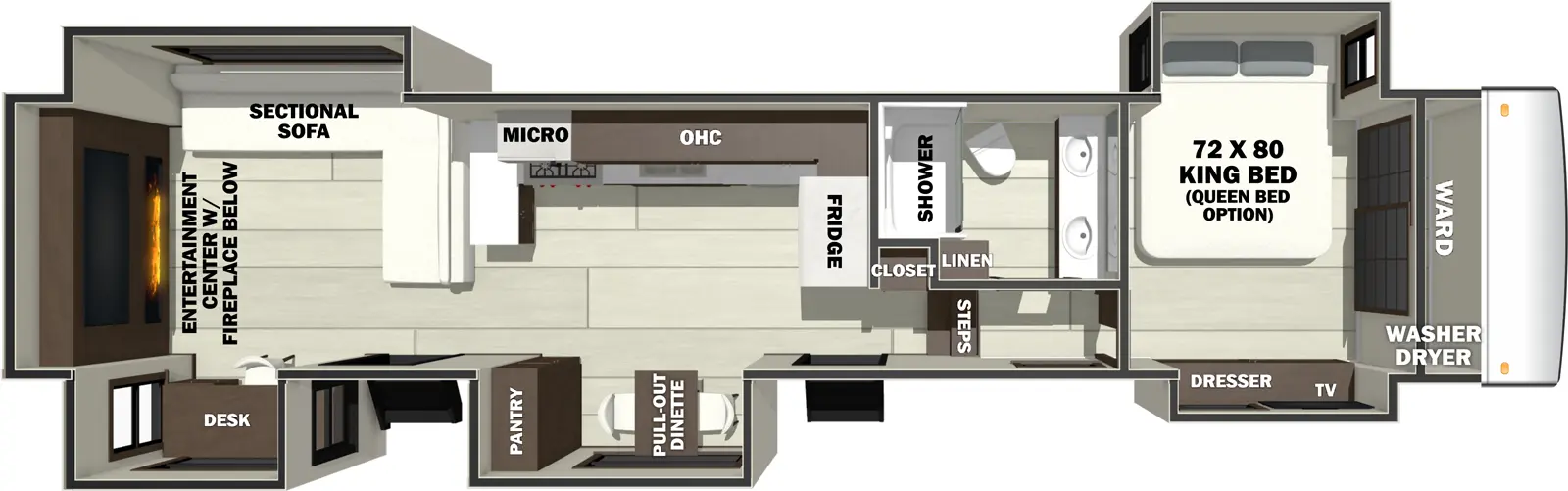 Riverstone 420RE Floorplan